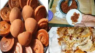 খেজুরের গুড়ের পুর দিয়ে পুলি পিঠা রেসিপি।।পুলি পিঠা।।