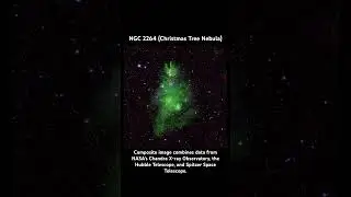 🌌NGC 2246 - The Christmas Tree Nebula #nebula #infiniteuniverse #notalone #space #stars #nasa