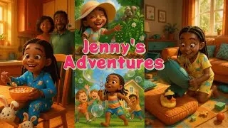 Read Aloud🌸Jenny&rsquo;s Adventures | Giggles, Bubbles, and Pajama Parades! | 4 Fun Stories