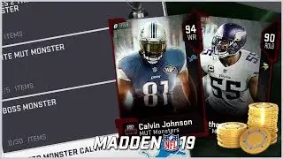 How To Get A Free 90 Overall MUT Monster Card! Calvin Johnson Master Set Explained