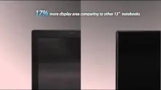 Acer TravelMate 8481 - 14 inch screen in 13 inch form factor