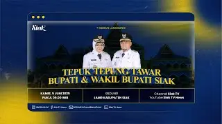 LIVE STREAMING TEPUK TEPUNG TAWAR BUPATI & WAKIL BUPATI 2025