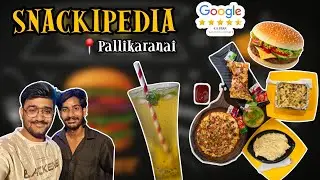 Hidden Gem in Pallikaranai! 🥘 Snackipedia Food Review |🍕 Pizza, Momos & Pasta | Tamil Vlog 🍕