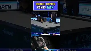 Robbie Capito🇭🇰 doesn&rsquo;t get upset by bad luck - UK Open 2024 #9ball #shorts