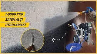 Saten Al&ccedil;ı Uygulaması l T-8900 PRO l Titech Airless