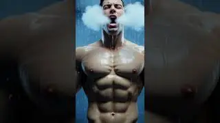 HOT shower VS COLD shower!!! #facts  #science #factshorts #scienceexperiment