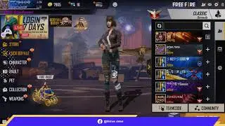 Is Nikesh A Boy???? Garena Free Fire : 😄 stream | Playing Squad | Streaming with Turnip