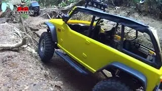 RC Offroad Adventures 4x4 Axial SCX10 wraith Hilux G6 Jeep G63 G Wagon Pangolin @ Durian Loop