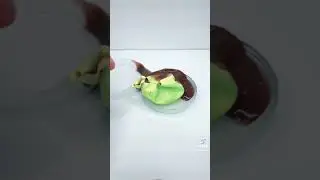 Worm slime fun