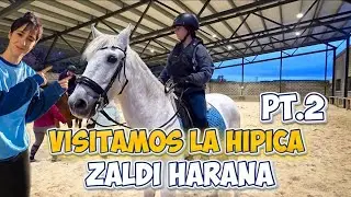 Clase particular en la Hípica Zaldi Harana con Udane 🐴🐴 / Parte 2 #caballos #equestrian