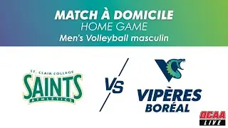 OCAA  Men's Volleyball 🏐 St. Clair @ Boreal [2026/01/17]