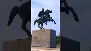 Statue of Alexander the Great in Thessaloniki, Greece 🇬🇷
