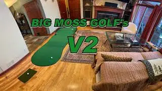 Big Moss Golf's V2 Indoor Putting Green - The Augusta Model