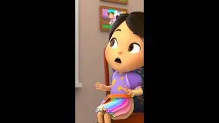 Thunderstorms Are Scary ⛈️😰 #shorts #lellobee | Nursery Rhymes for Babies