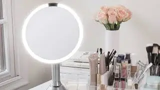 simplehuman Rechargable Sensor Mirror Review | ✅ BEST Smart Makeup Vanity Mirrors on Amazon in 2025