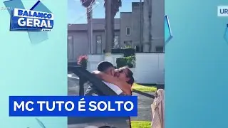 MC Tuto &eacute; solto ap&oacute;s uma semana preso por atropelamento durante grava&ccedil;&atilde;o de clipe em Barueri (SP)