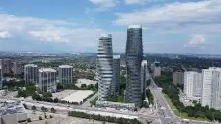 Toronto Drone View | Mississauga Absolute World Towers Part 3
