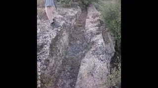 Mysterious ancient cart tracks in Spain