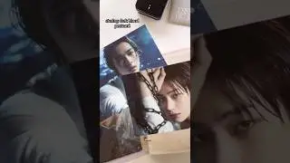 storing dark blood&rsquo;s inclusions (postcard engene version) #enhypen #kpopcollector #enhypenalbum