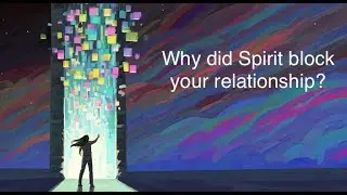 Spirit blocked your relationship for good reason. #tarot #tarotreading #mystic #oraclecards