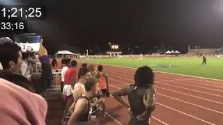 2019 UIL State 4x400m - A Front Row View to Strake Jesuit's 3:10 and Matthew Boling's 44.74 Split