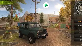 Russian car driver usa gameplay small story in village|first mission mode|full mission complete ✅
