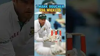 Top 10 Wicket Keepers with Most Wickets  #shortsfeed #cricket #youtubeshorts
