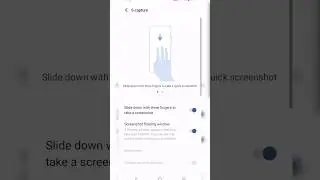 S-capture setting in vivo y22 /How to Capture Screenshot on vivo y22 #displayscreen #trendingshorts