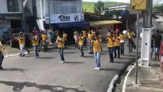 Fanfarra de Muiniz Ferreira fez bel&iacute;ssima apresenta&ccedil;&atilde;o