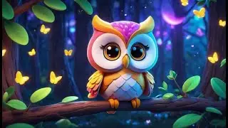 Nelly the Night Owl&rsquo;s Song | Soothing Nighttime Song for Kids | Nursery Rhymes and  Videos