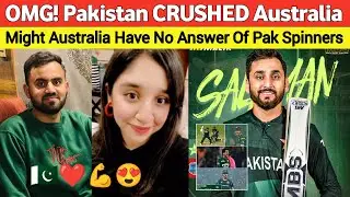 Omg! Pak OUTCLASS Aus Like Small Team | Aus Players CRYING On Pak Spinners | Next India?