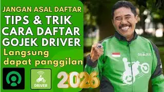 Cara Daftar Gojek Driver Online 2026 | Daftar gojek Driver Online Langsung Aktif