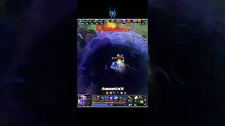 BRUTAL SILENCE OF TIME 💀 FACELESS VOID RAMPAGE 🤫 #dota2