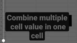 Combine multiple cells value in one Cell 👍 #shorts Join function in Excel | Advance Excel tips