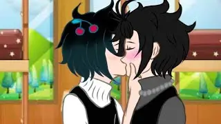 🖤me gusta la forma en que me besas💚 || gacha life || Leaniel 