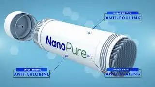 Мембрана для нанофильтрации полых волокон низкого давления Mempure NanoPure против хлора