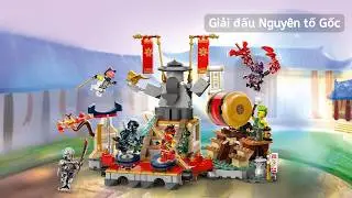 Review LEGO Ninjago 71818 Đấu trường Ninjago | Nh&acirc;n vật đặc sắc, nhiều t&iacute;nh năng chơi
