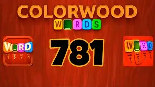 COLORWOOD WORDS Cryptogram level 781