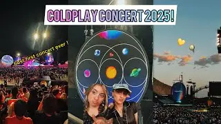 Music of the Spheres World Tour ! Coldplay Concert 2025 ! 🎶🪐✨