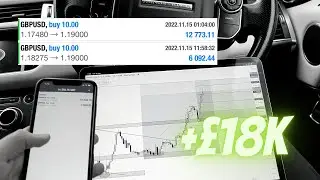 Making £18K as a full time forex trader