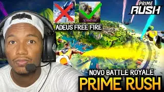 A DEUS FREE FIRE CHEGOU O NOVO BATTLE ROYALE MOBILE PRIME RUSH