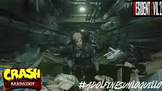Resident Evil 2 REmake Crash Bandicoot 2