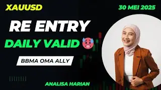 XAUUSD AKAN TERBANG SETELAH VALIDASI CSAK DAILY! Analisa BBMA Hari Ini | 30 Mei 2025