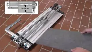 Wolfcraft TC 710 PM profi csempev&aacute;g&oacute; 710mm 5565000
