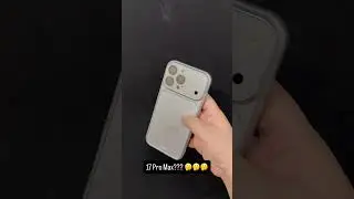 iPhone 17 Pro Max ??? 🤔🤔🤔Moov CS16 #iphone #iphonecase #iphone16promax #iphone17promax