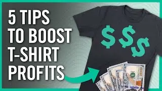 Простые способы увеличить прибыль, печатая футболки