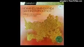 Alan Hovhaness : Symphony No. 4, for wind orchestra Op. 165 (1958)