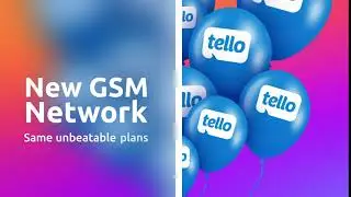 New GSM network, same unbeatable plans | Tello Mobile