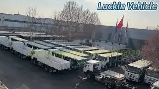 Hot Selling Product--- Brand New or Used Cargo Truck with Drawbar Trailer👍👍👍