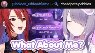 Biboo Gets Jealous Over Liz Giving Pebbles Headpats Instead of Her